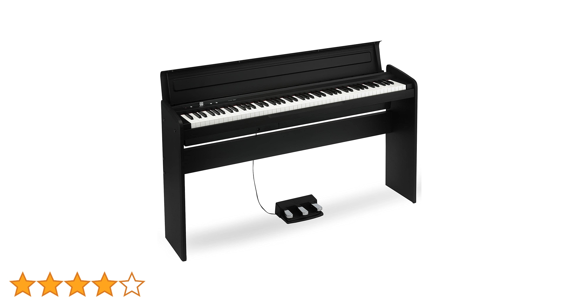 KORG LP-180 ホワイト 88鍵 電子ピアノ Amazon | KORG コルグ 電子ピアノ LP180 88鍵 ホワイト 白 譜面